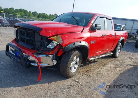 2017 Ram 1500 Slt 4X4 6'4 Box z USA, uszkodzony, nr VIN 1C6RR7GG2HS583512